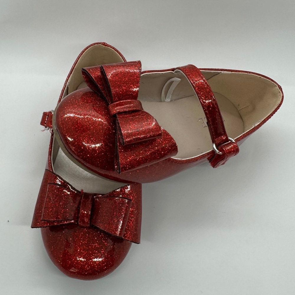 Girls Shoes| Size 9| Toddler| Red - Picture 9 of 12